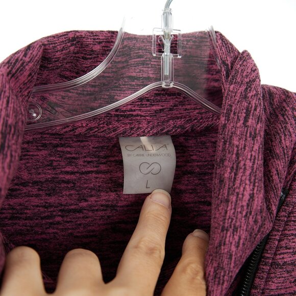 Calia by Carrie Underwood Pink Purple Full Zip Women's Large - Picture 4 of 6
